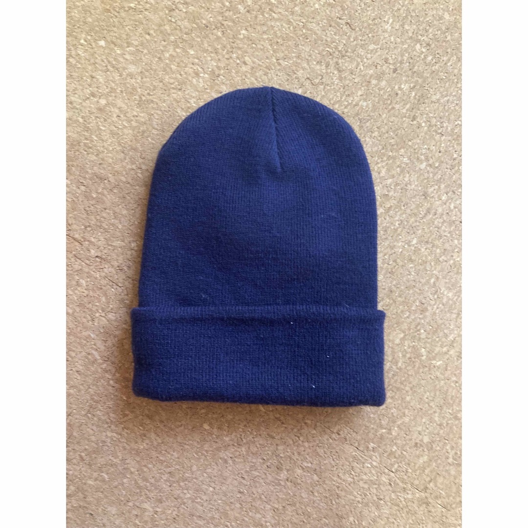 NIKE - 美品【90's】NIKE ビーニー ニット帽 刺繍ロゴ 古着 希少 菅田