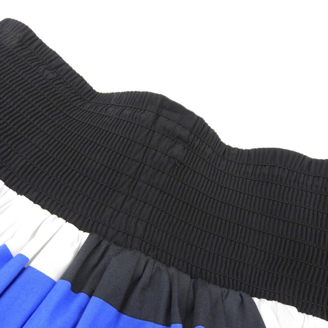 PRADA - プラダ PRADA 現行青タグ ストレッチコットン モザイク柄 ひざ