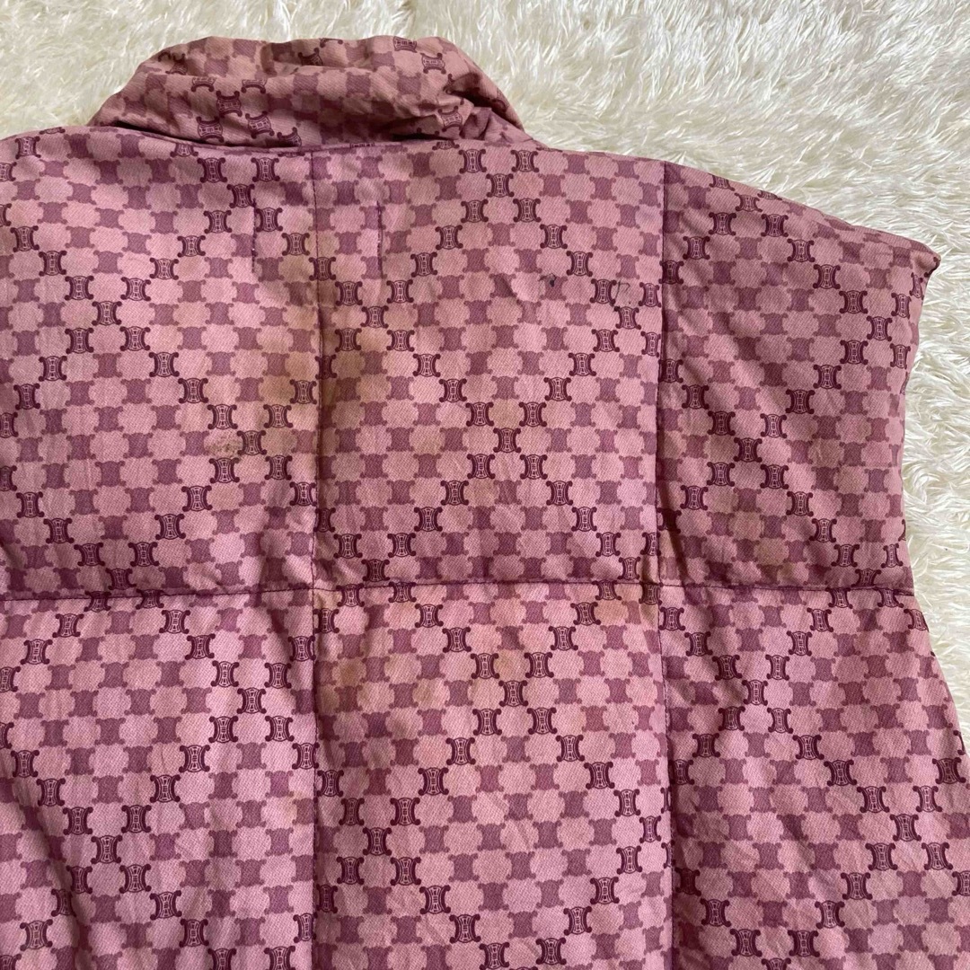 CELINE - 【レア】CELINE セリーヌ ダウンベスト 西川ダウン ピンク