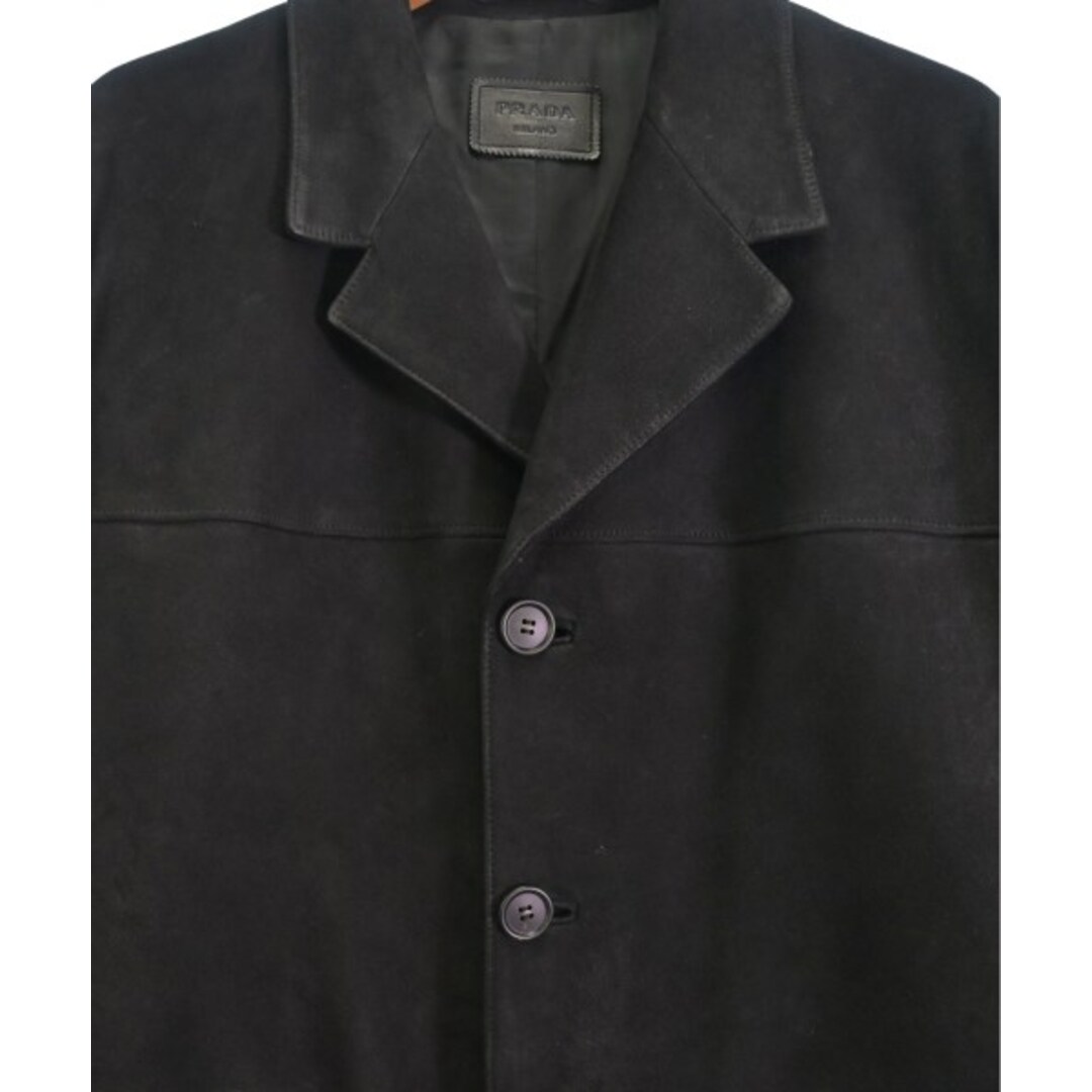 PRADA - PRADA プラダ チェスターコート XXL 黒 【古着】【中古