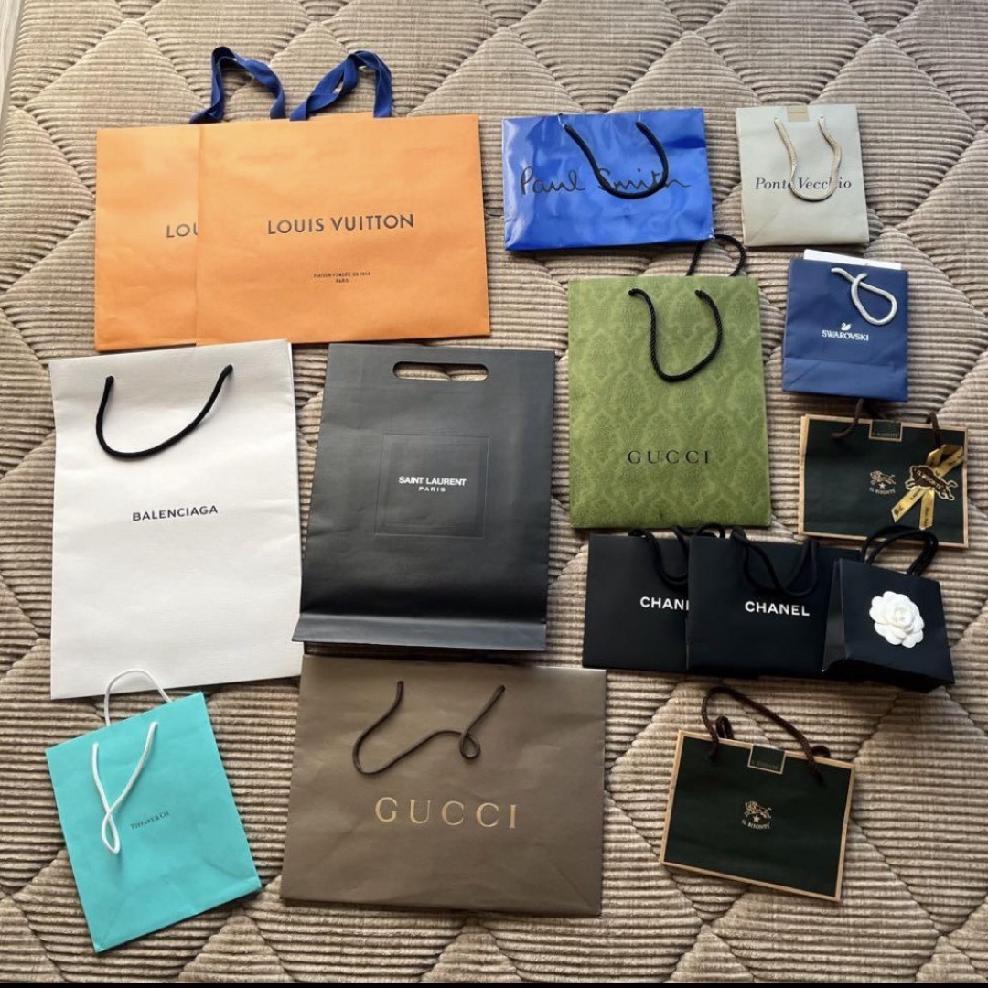 LOUIS VUITTON - ハイブランド 紙袋 まとめ売りの通販 by さおり's