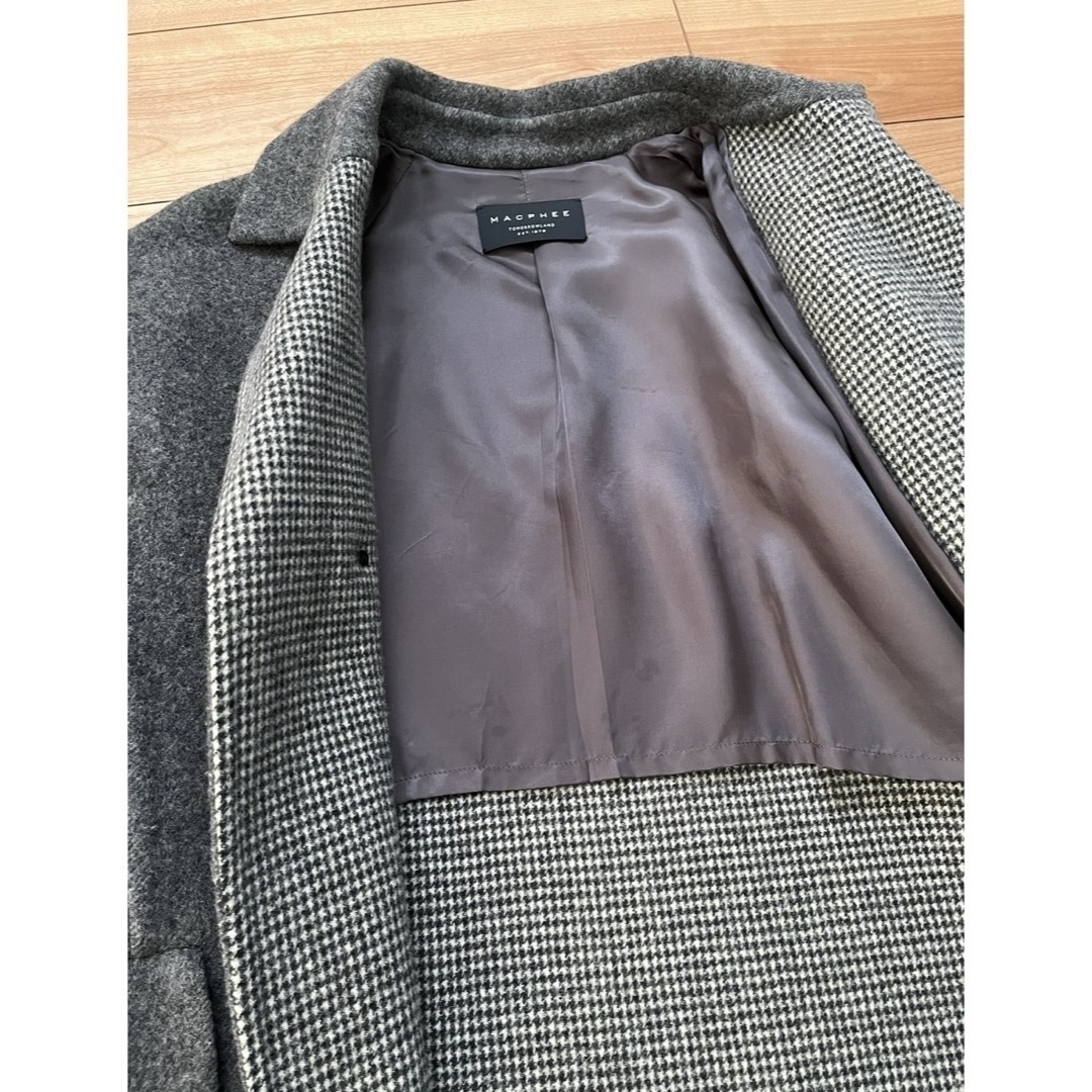 TOMORROWLAND - MACPHEE ウールステンカラーコート トゥモローランド