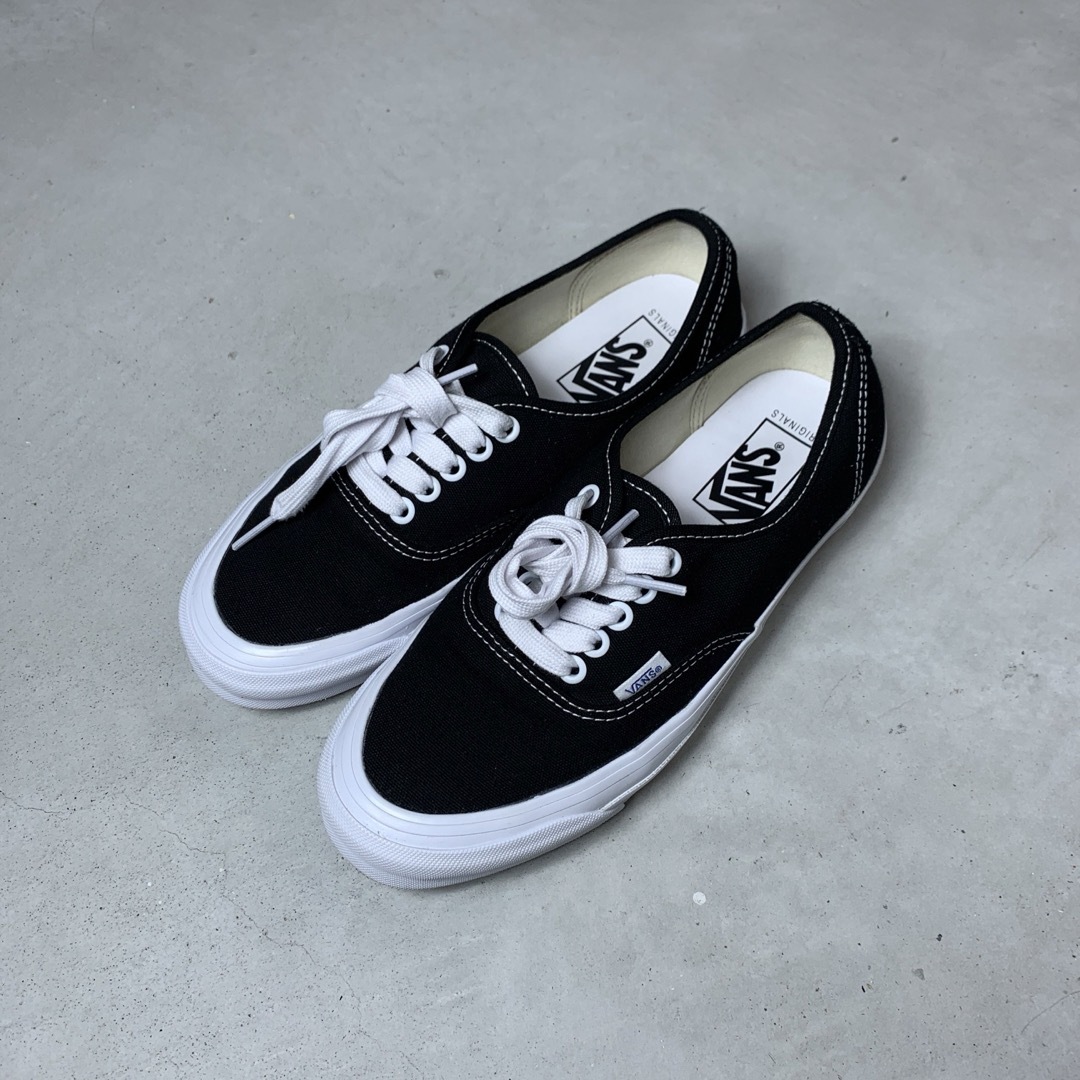 VANS VAULT - VANS VAULT authentic lx ブラック オーセンティック 黒