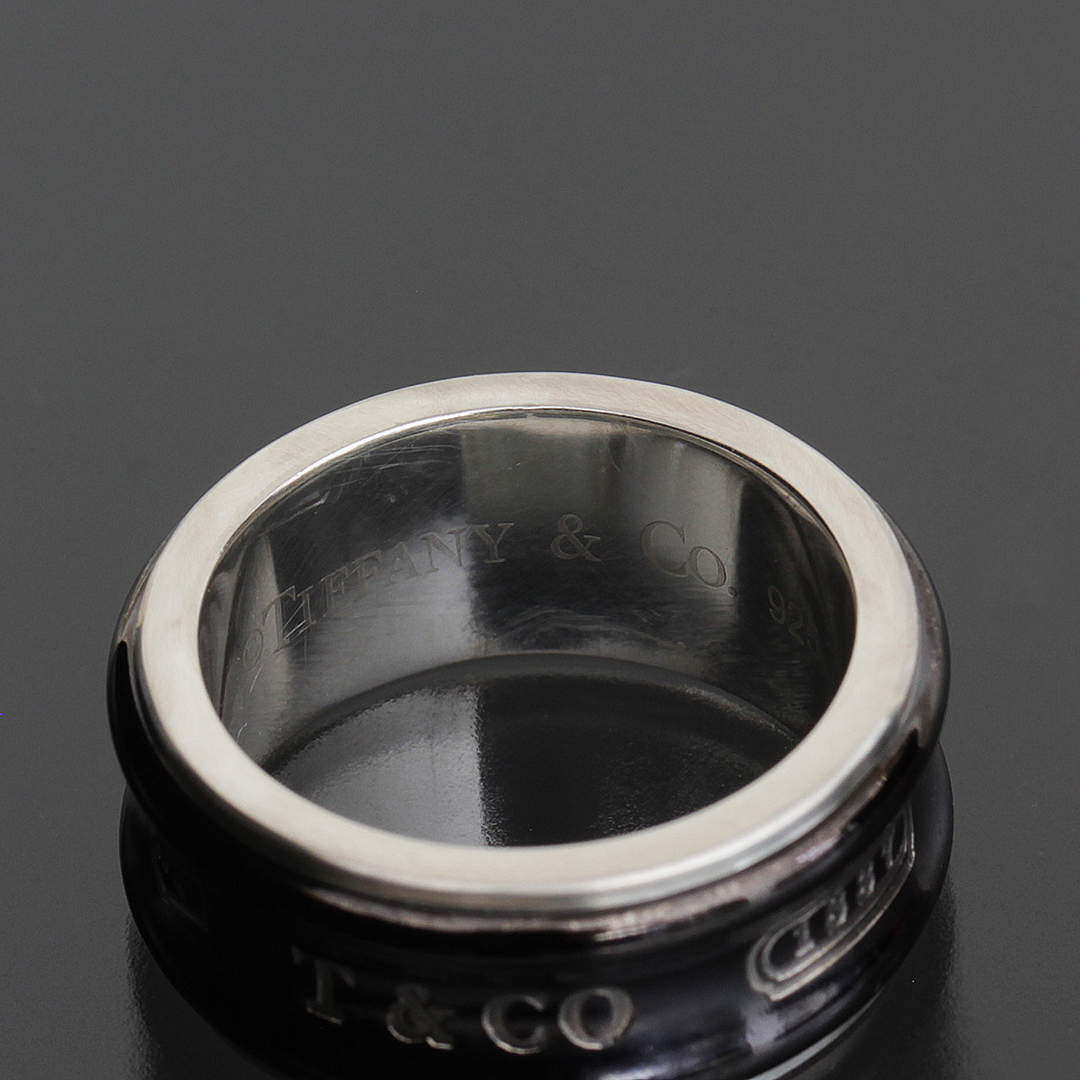 Tiffany & Co. - ティファニー チタン 1837 リング 9号 シルバー925