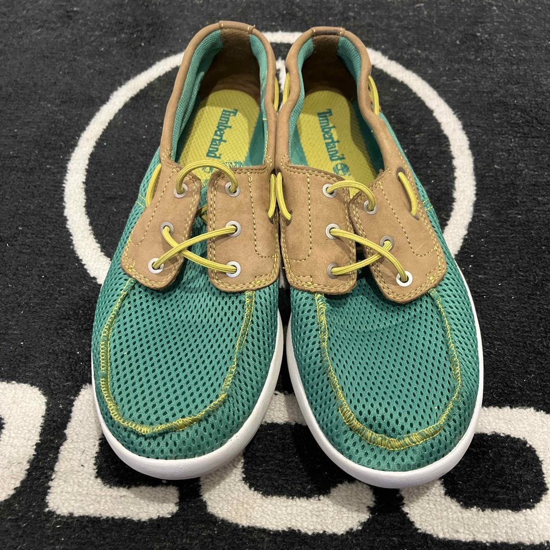 Timberland - ティンバーランド デッキシューズ 緑 グリーンの通販 by