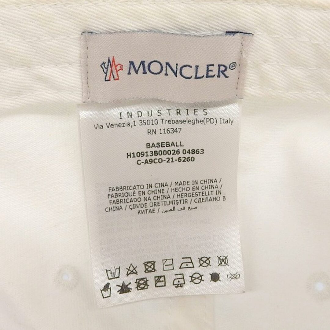 MONCLER - 【本物保証】 超美品 モンクレール MONCLER ロゴ ベース
