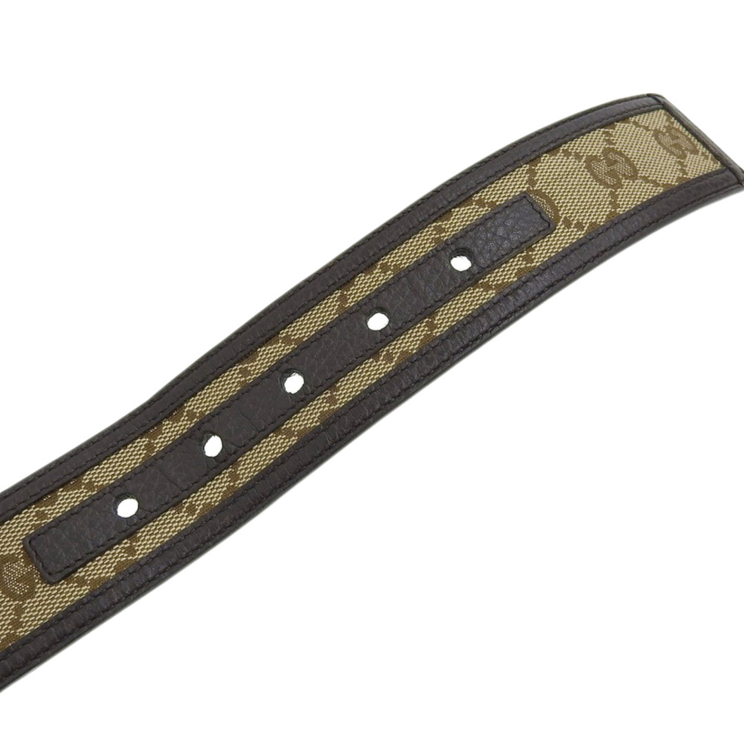 GUCCI - 【本物保証】 超美品 グッチ GUCCI GGキャンバス 腰ベルト