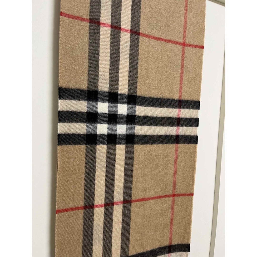 BURBERRY バーバリー マフラー カシミア100％ 未使用に近い ハート黒