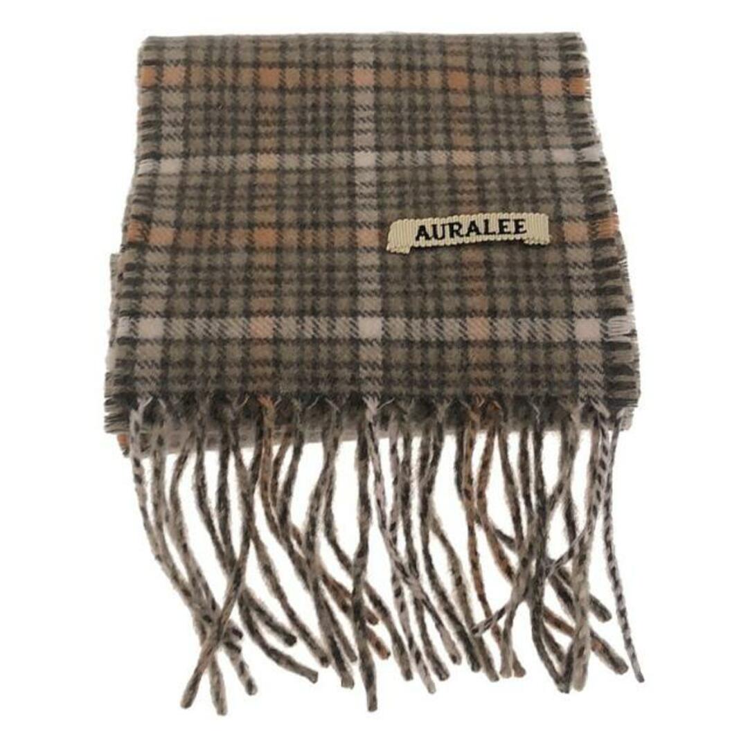 AURALEE - AURALEE / オーラリー | CASHMERE CHECK NARROW STOLE