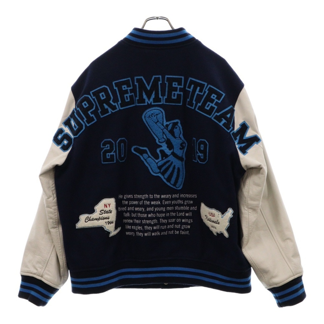 Supreme - SUPREME シュプリーム 19AW Team Varsity Jacket チームバー