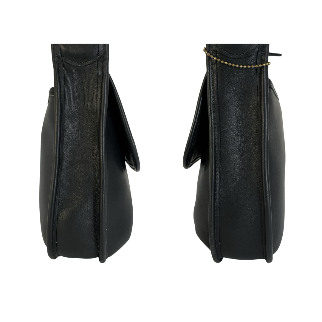 COACH - 美品 オールドコーチ ショルダーバッグ エルゴ 斜めがけ 黒