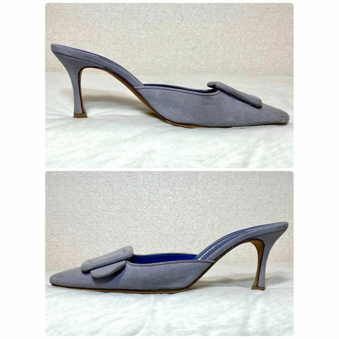 保存袋付☆マノロブラニク メイセール ミュール サンダル サイズ37