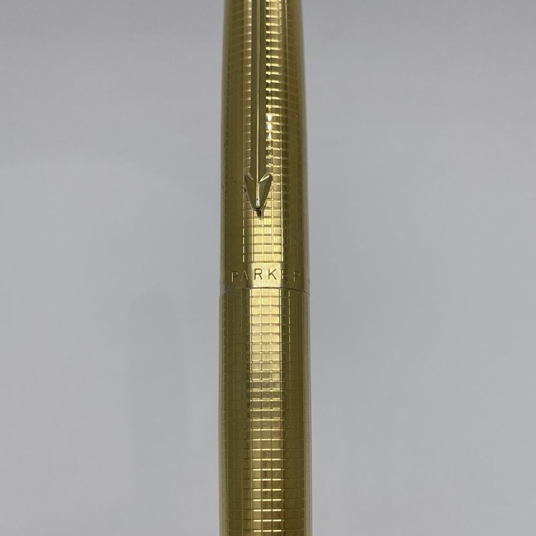 PARKER 万年筆 インシグニア 14金張り 14Kニブ 両用式 フラット天冠 0