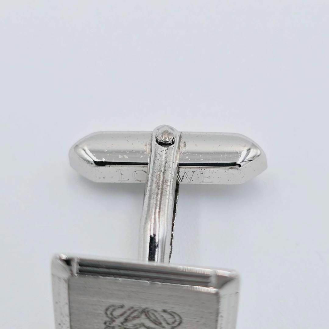 ☆LOEWE☆ カフリンクス アナグラム 正方形 SV925 シルバー 箱付き