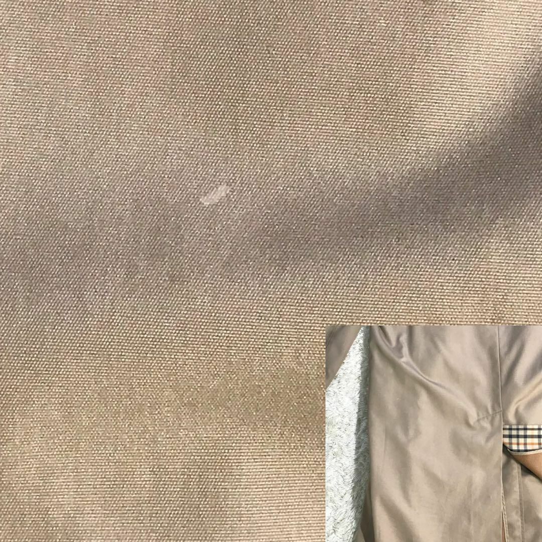 DAKS - DAKS【ベージュ☆Lサイズ】ステンカラー コート ライナー付き