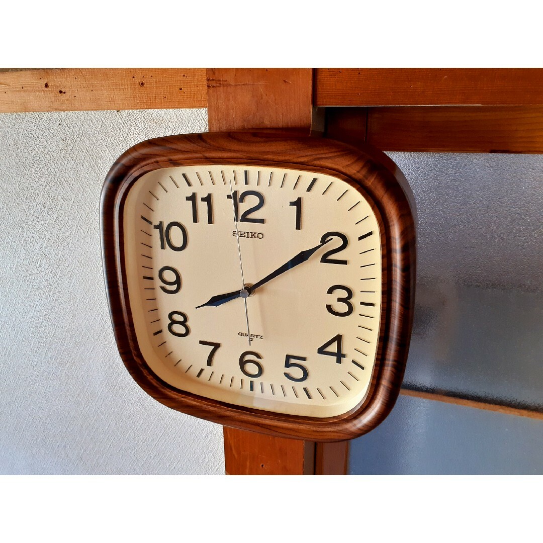 70s SEIKO 70's SEIKO 掛け時計 ミッドセンチュリー ビンテージ レトロ