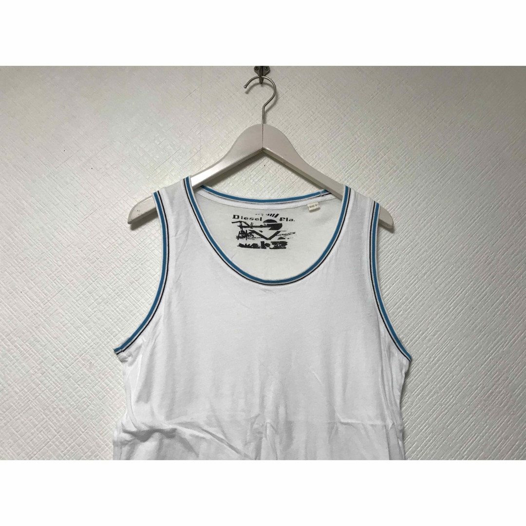 DIESEL - 本物ディーゼルDIESELコットンプリントタンクトップメンズ