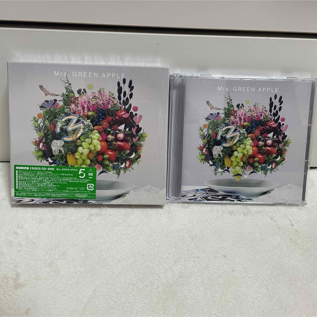 5（初回限定盤） ミセスグリーンアップル アルバムの通販 by mkg3161's