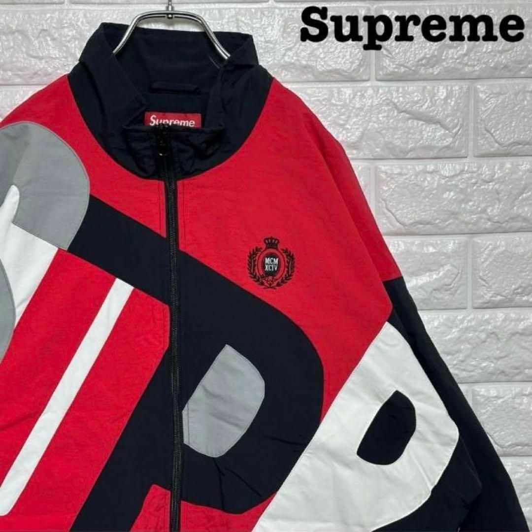 Supreme - ビッグレター☆ シュプリーム ナイロンジャケット ブルゾン