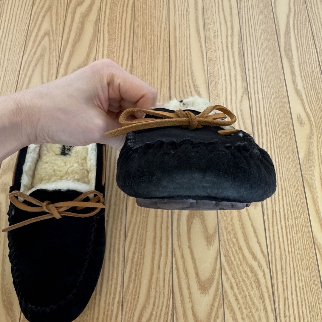 UGG - UGG アグ ダコタ モカシン US5 22cm ブラックの通販 by u-.-u