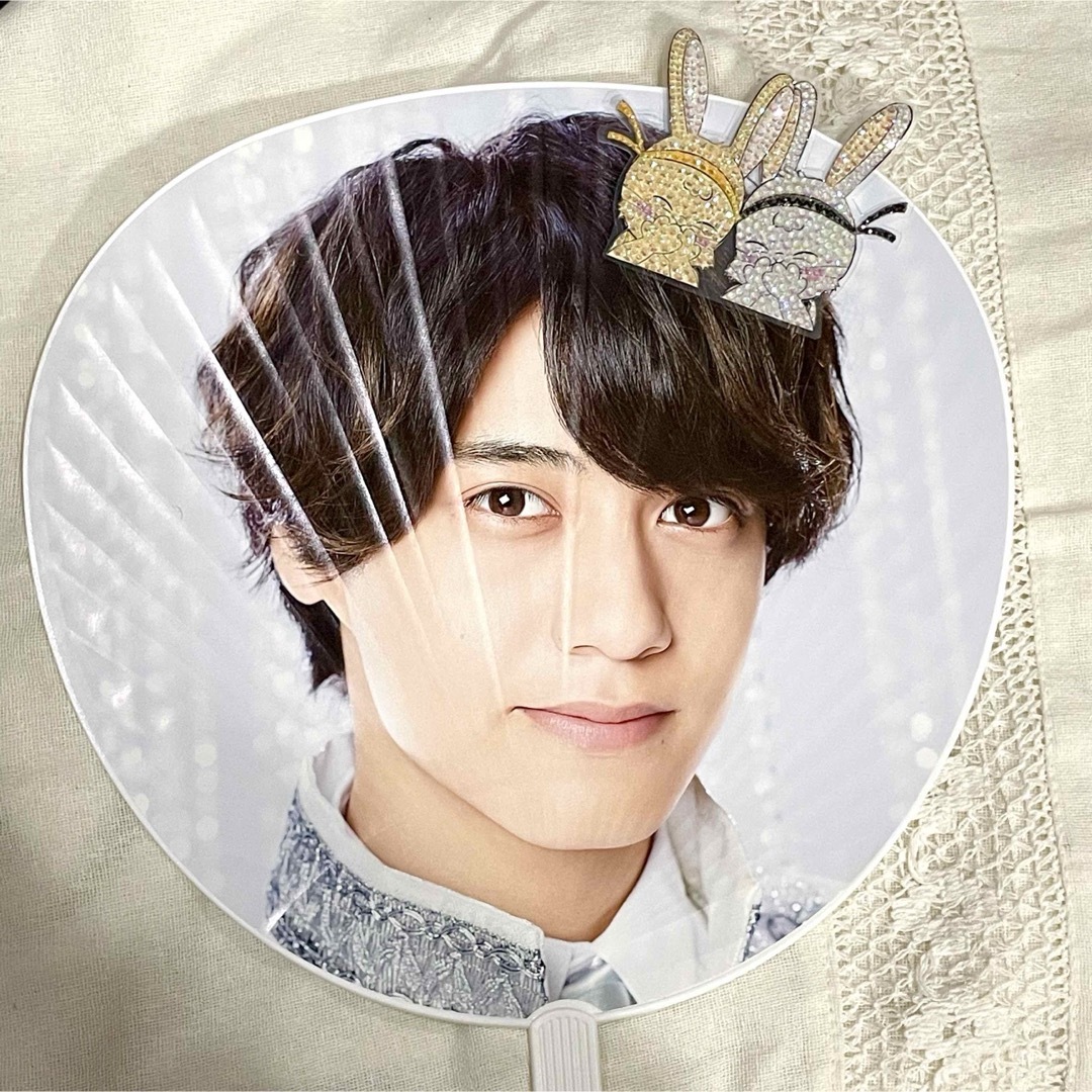 うちわデコ/デコうちわ/デコパーツ/マグネット/キンプリ/永瀬廉/髙橋海