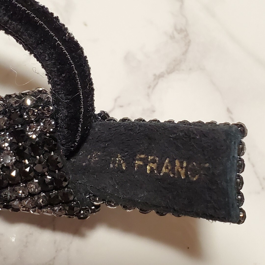 acca アッカ ブリジット ポニー ブラック×シルバー 美品 美品 acca