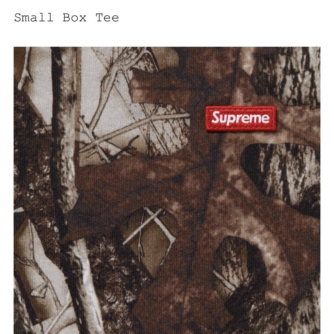 Supreme - シュプリーム Small Box Tee リアルツリーMの通販 by