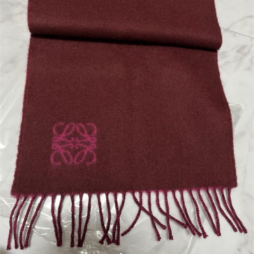 LOEWE - ロエベ バイカラー アナグラムマフラーの通販 by くるくる's