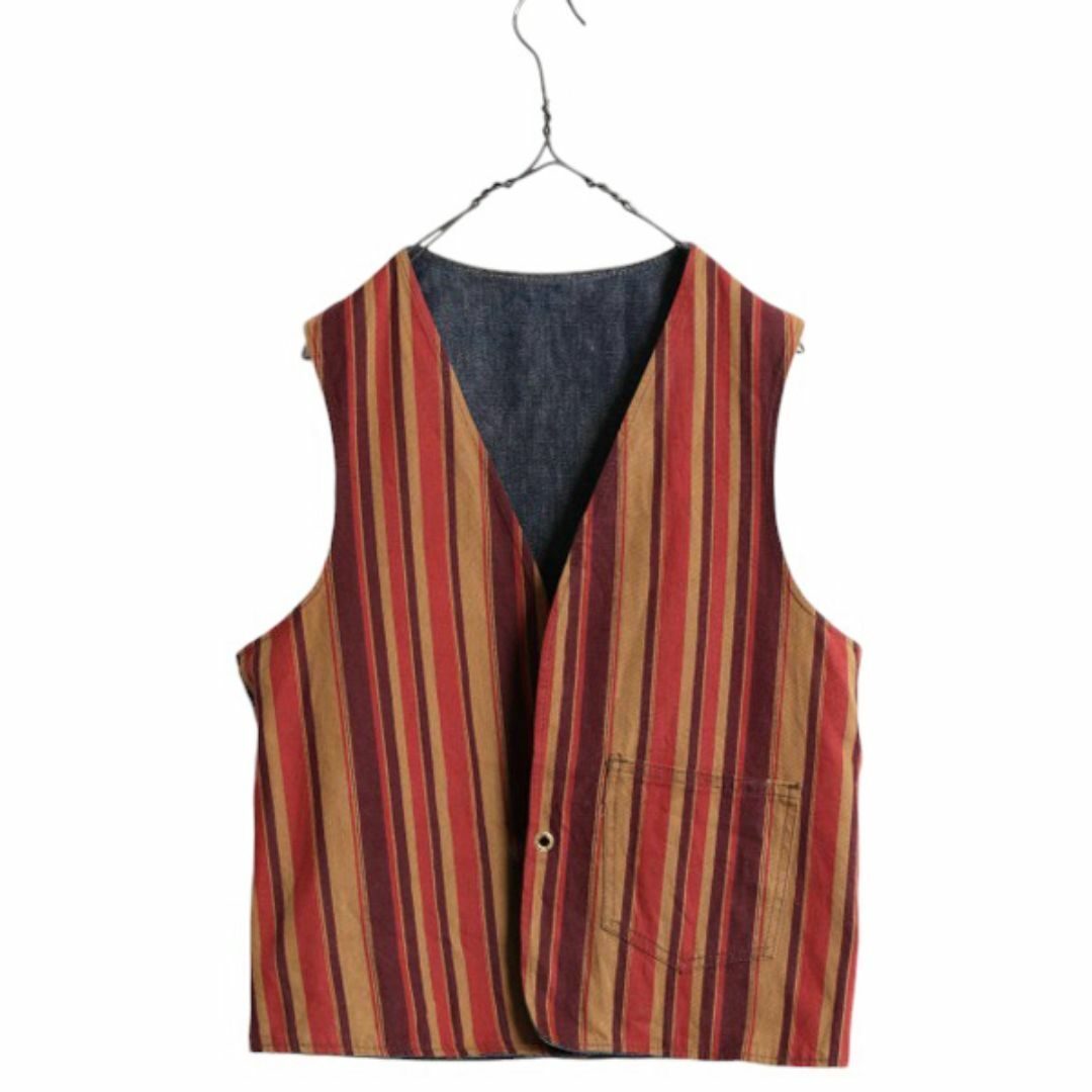 Levi's - 60s 70s USA製 ☆ リーバイス リバーシブル ベスト メンズ M
