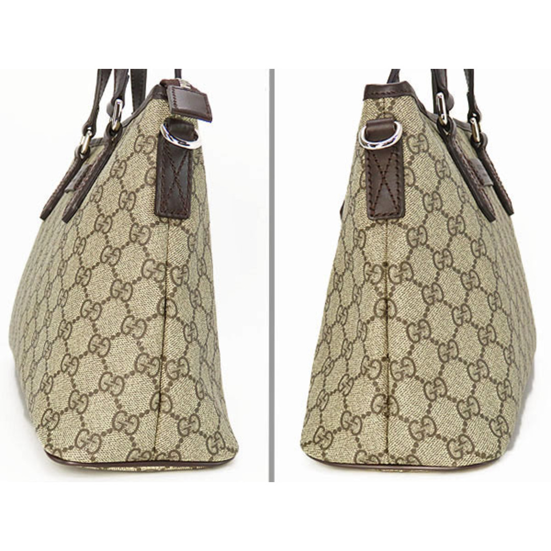 GUCCI - 新品同様グッチGGスプリーム2WAY ハンドバッグ斜め掛け
