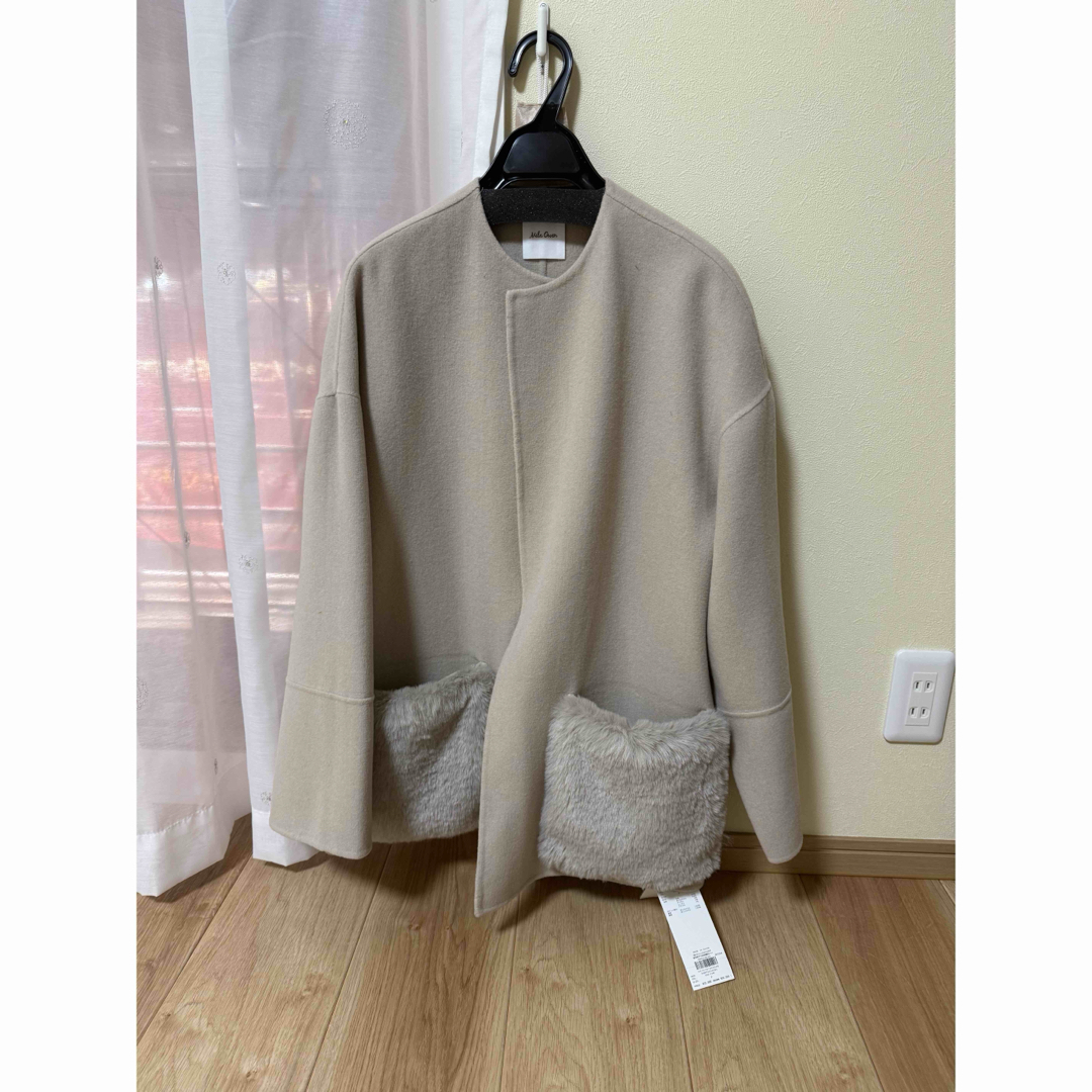 Mila Owen - 2WAYファーポケットリバーコートの通販 by ココ｜ミラ