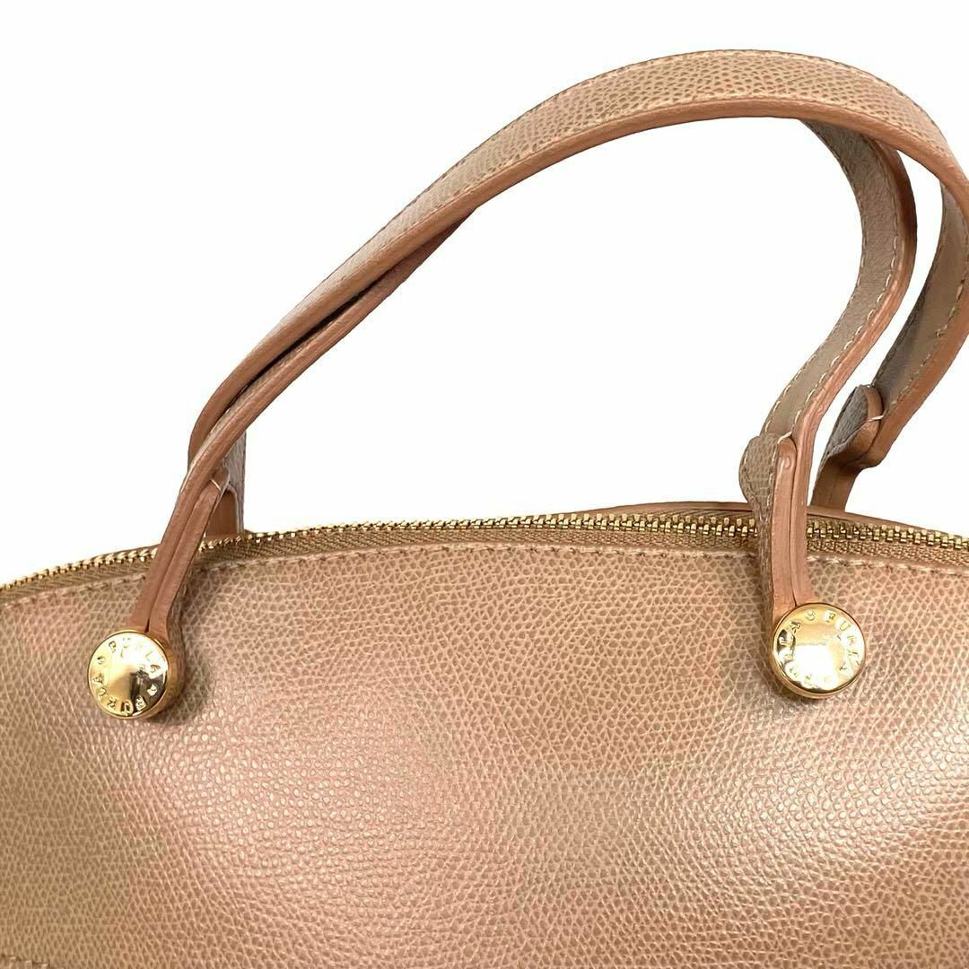 極美品 FURLA 2way パイパー ショルダー ハンド バッグ 鍵 現行ロゴ