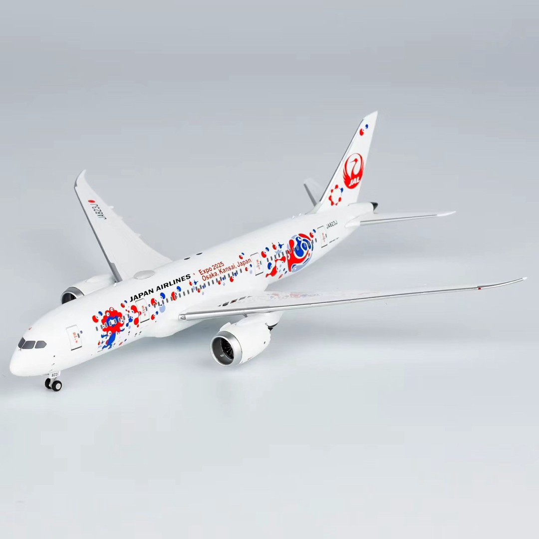 新品@JAL B787-8 2025大阪国際博覧会記念ミャクミャク特装ジェットの