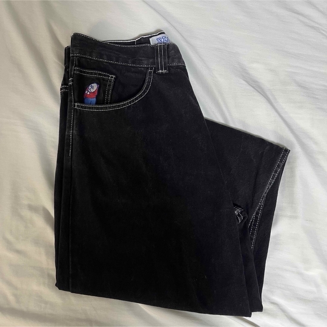 POLAR SKATE CO. - 17cm様専用 polar bigboy black white 白ステッチの