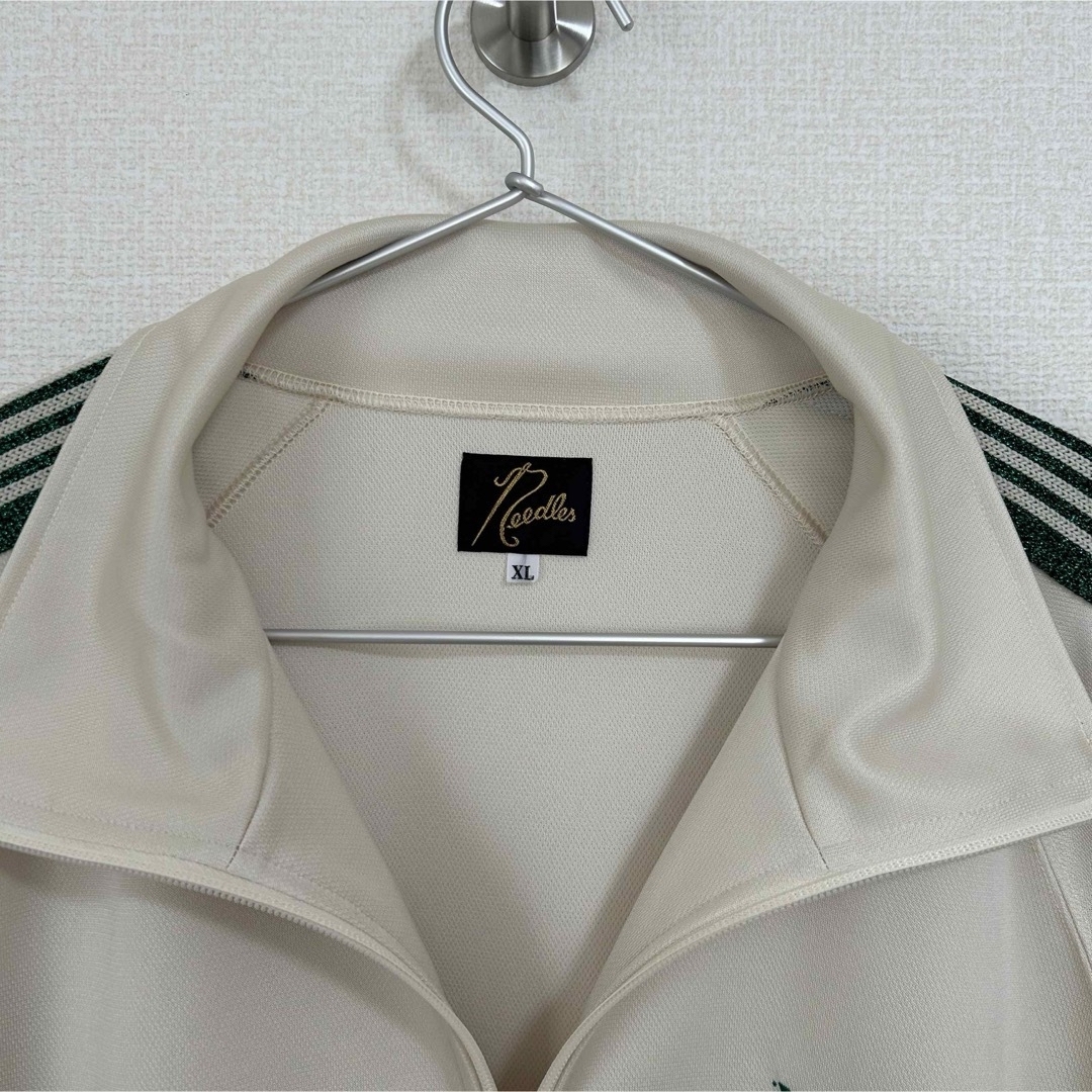 Needles - needles 24ss 別注 トラックジャケット ナチュラル グリーン