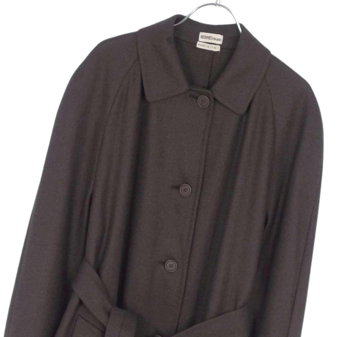 HERMES - 極美品 エルメス HERMES マルジェラ期 ステンカラーコート