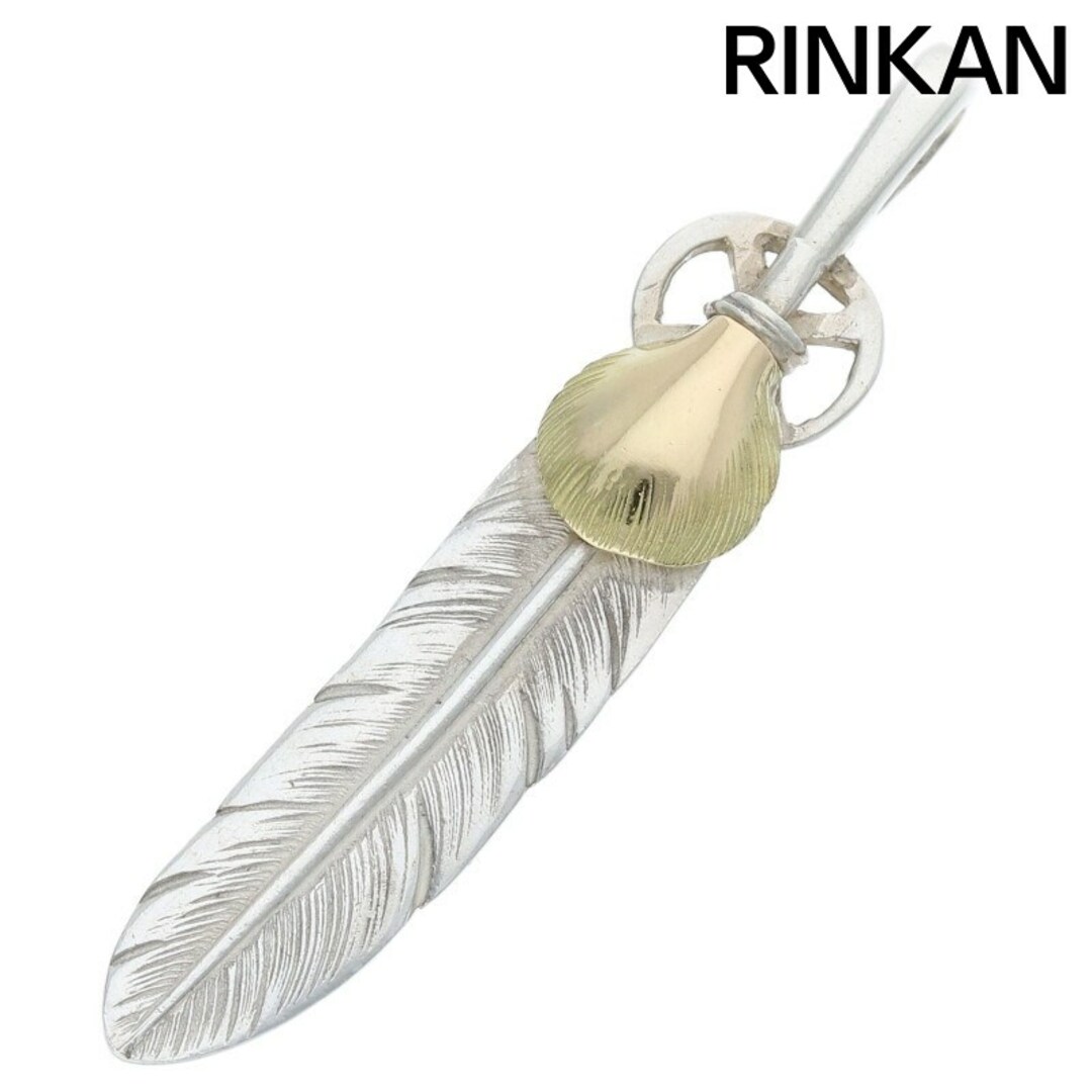 goro's ゴローズ ハートホイールフェザー中 ペンダントトップ