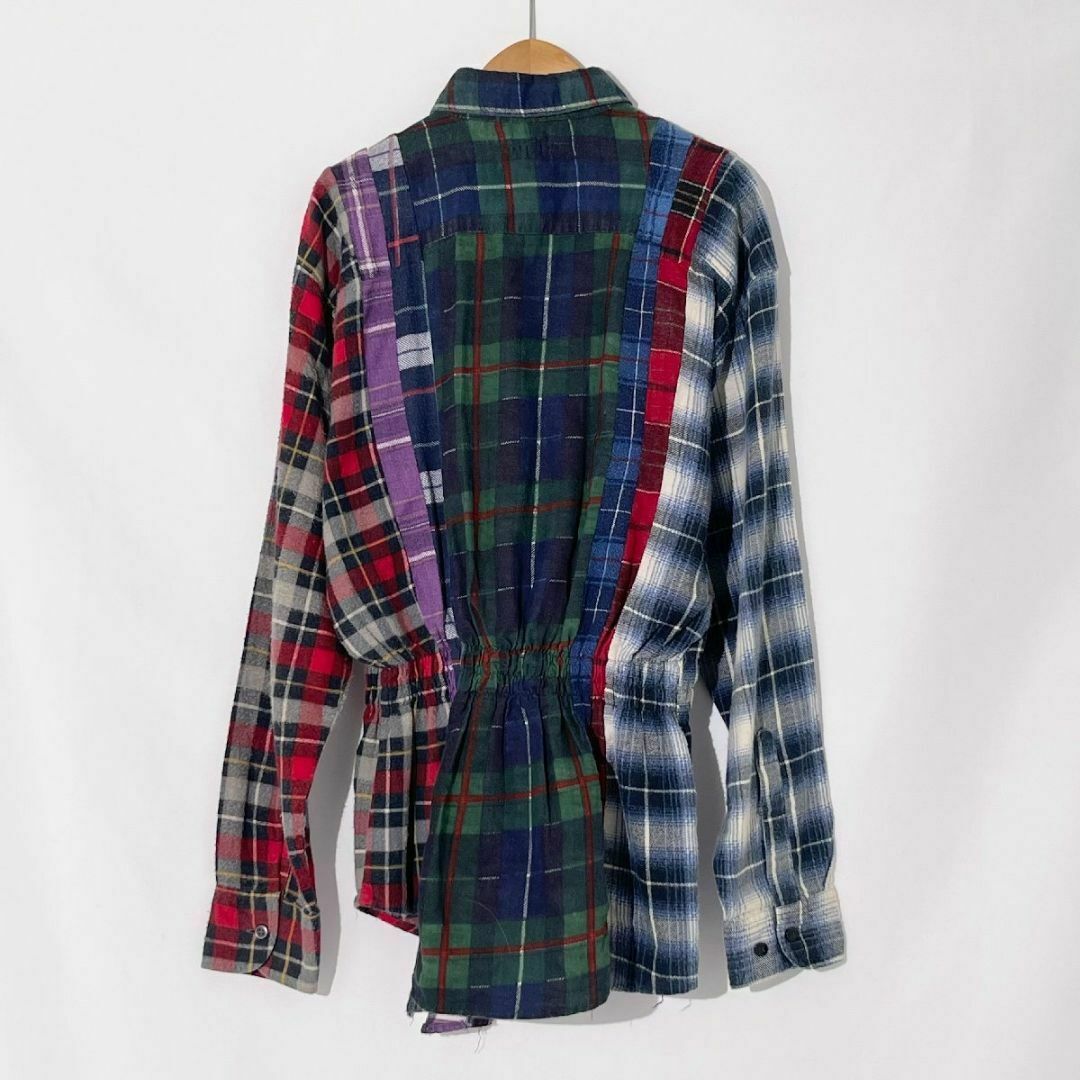 Needles - Rebuild by Needles リメイクフランネルチェックシャツの