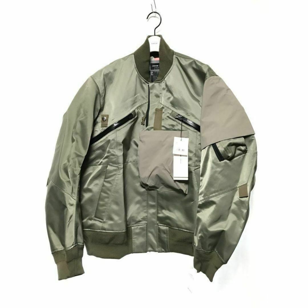 sacai - サイズ 4 SACAI x ACRONYM ボンバージャケット MA-1 カーキの
