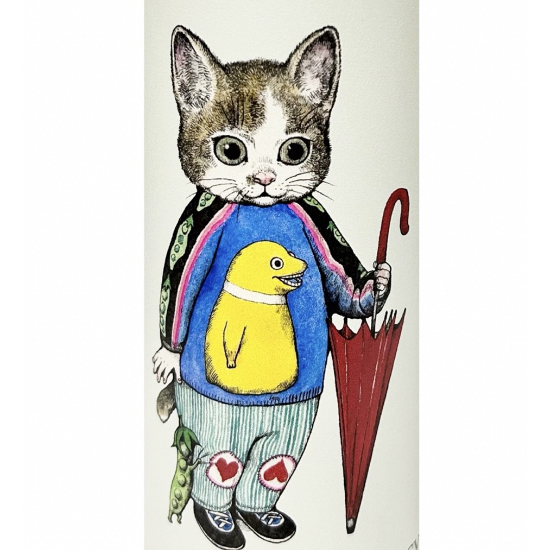 ヒグチユウコ - ヒグチユウコ 新品 台湾限定 サーモボトル 両面 猫