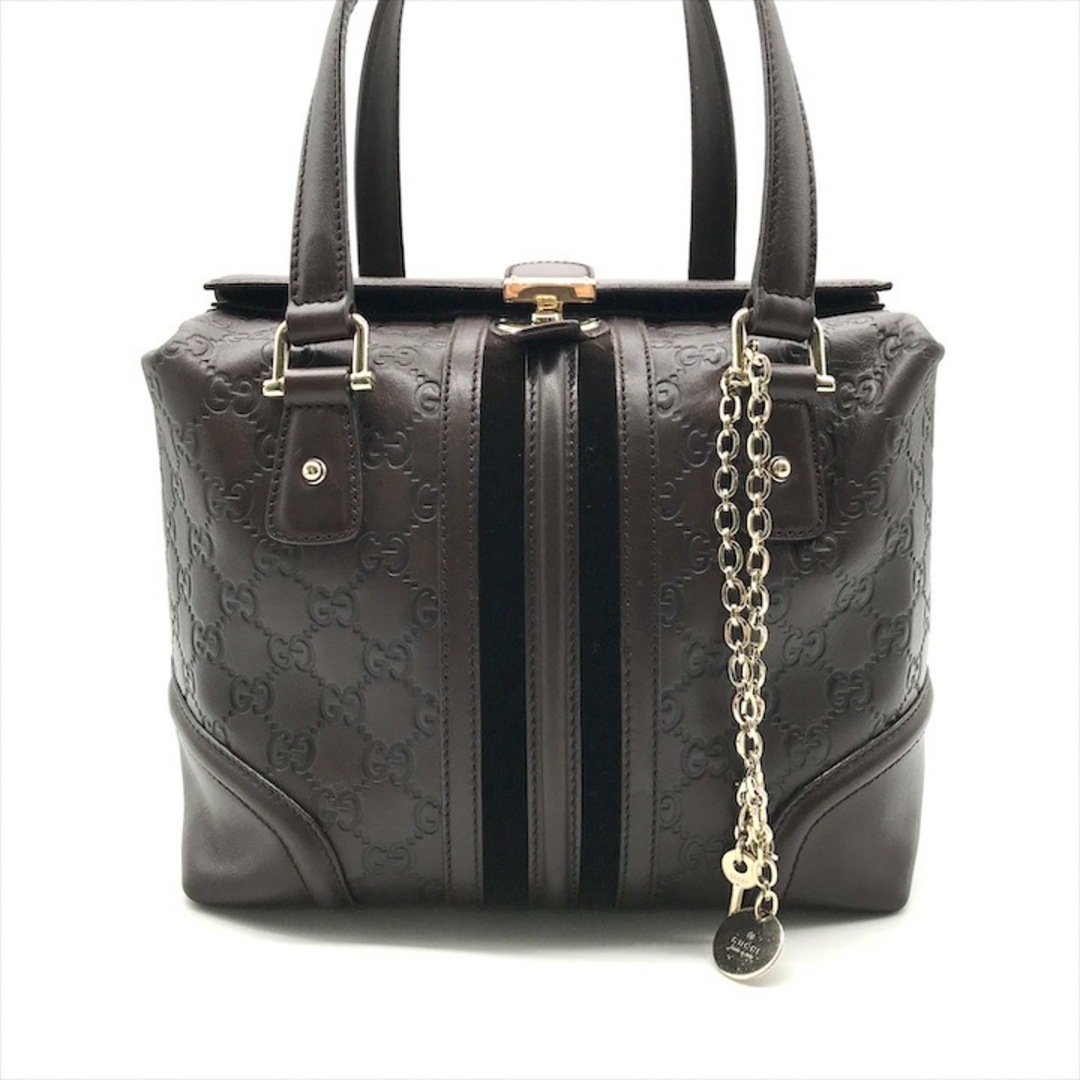 GUCCI - 良品 GUCCI グッチ グッチシマ シェリーライン SV金具 ハンド