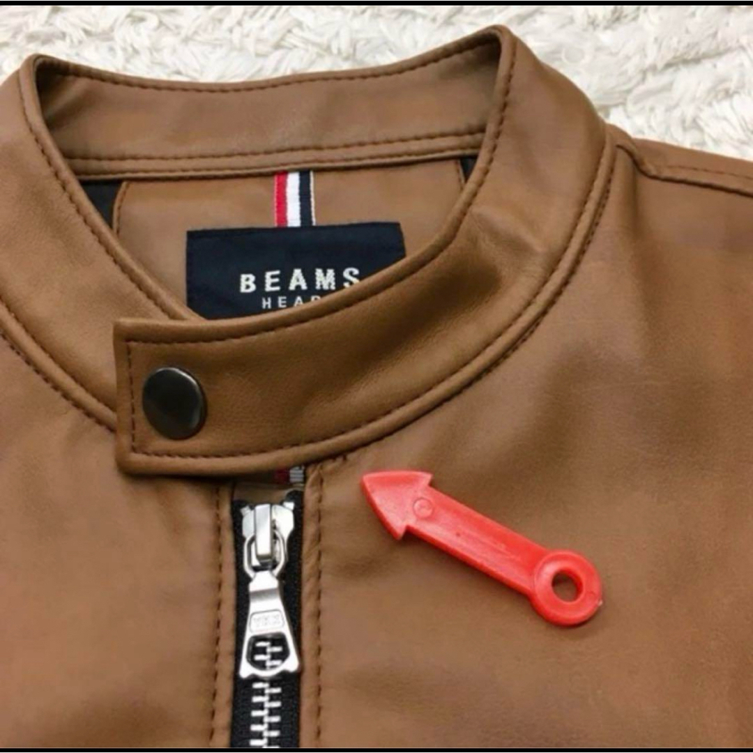 BEAMS - BEAMS HEART ビームスハート ライダースジャケット サイズM