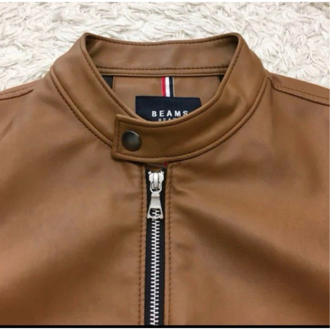 BEAMS - BEAMS HEART ビームスハート ライダースジャケット サイズM