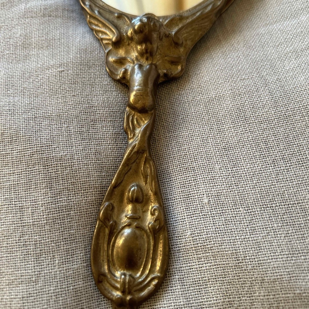 フランスアンティーク 手鏡 エンジェルの通販 by Lilly⭐️おまとめ