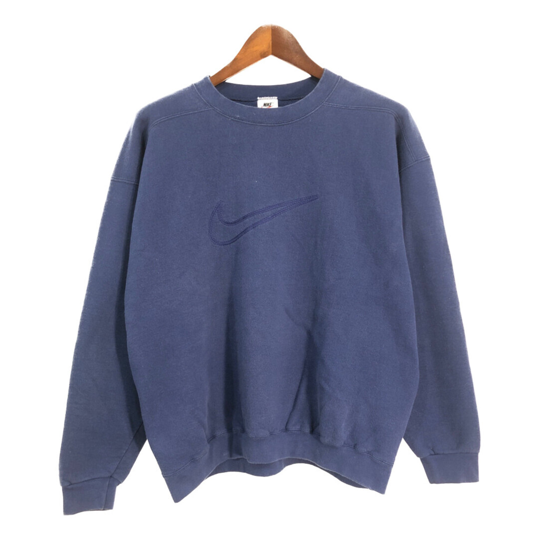 NIKE - 90年代 USA製 NIKE ナイキ スウェット スポーツ ネイビー