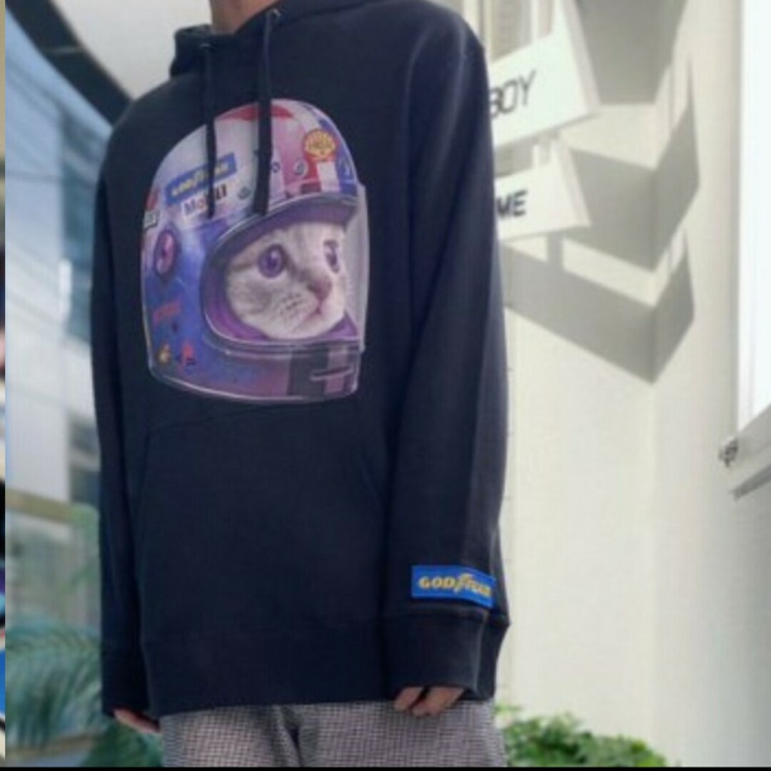 MILKBOY - MILKBOY ミルクボーイ CAT RACER パーカー ねこ 猫の通販 by