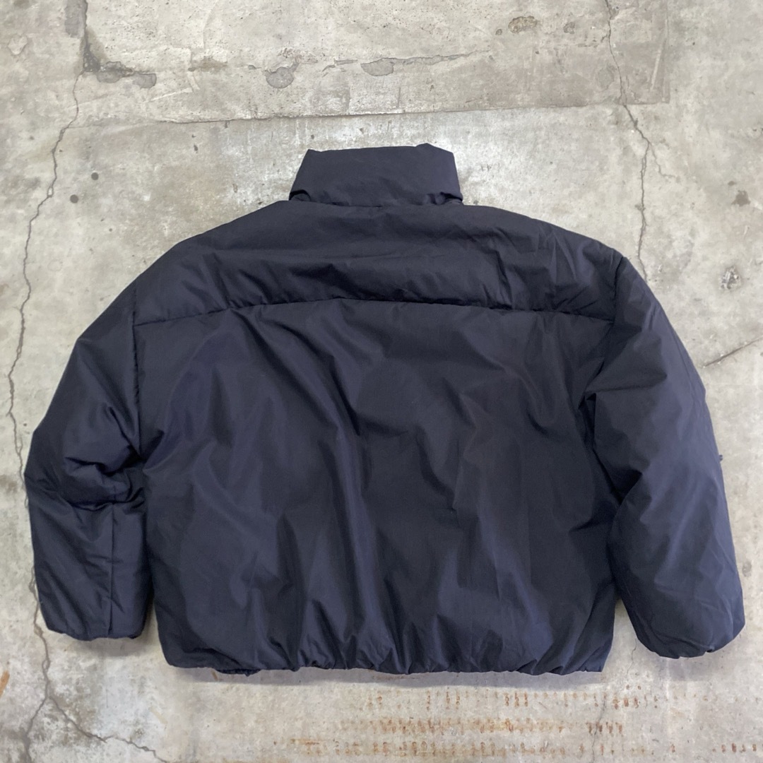 ZARA - ZARA クロップド パフジャケット ダウンジャケット 黒の通販 by