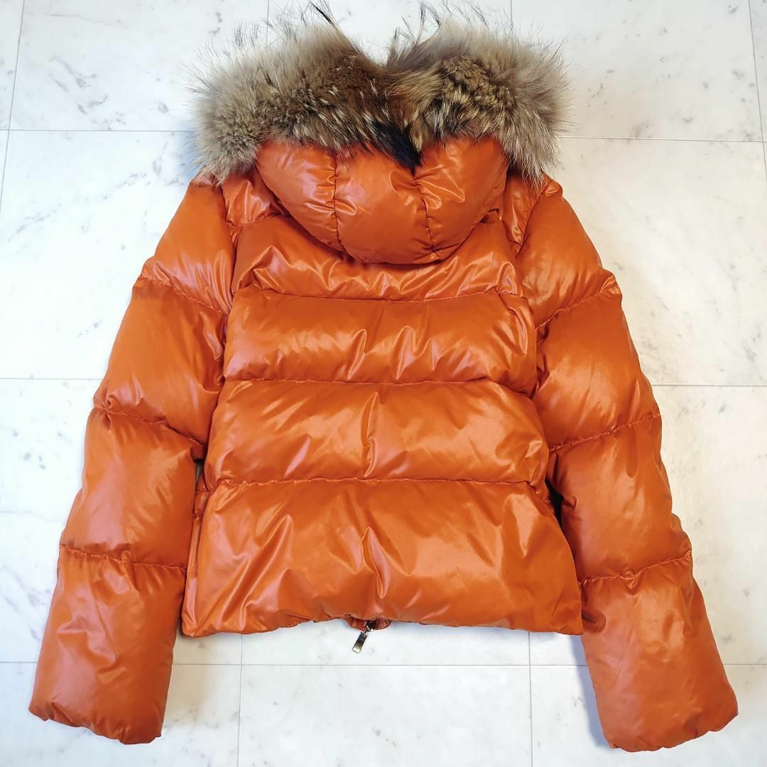 DUVETICA - デュベティカ ラクーンファー フード ダウンジャケット 40