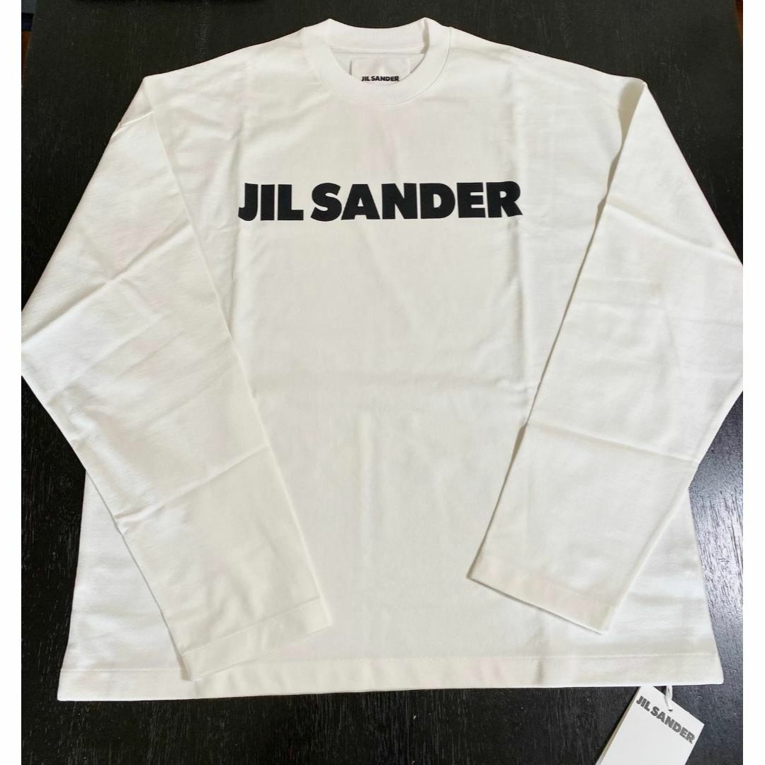 JIL SANDER - 23AW【新品】JIL SANDER ロゴ プリント ロングTシャツ