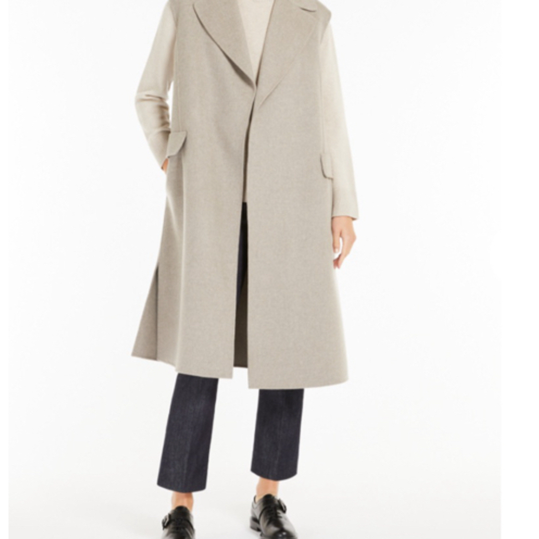 S Max Mara - マックスマーラ MAXMARA ピュア ウール ダブルフェイス